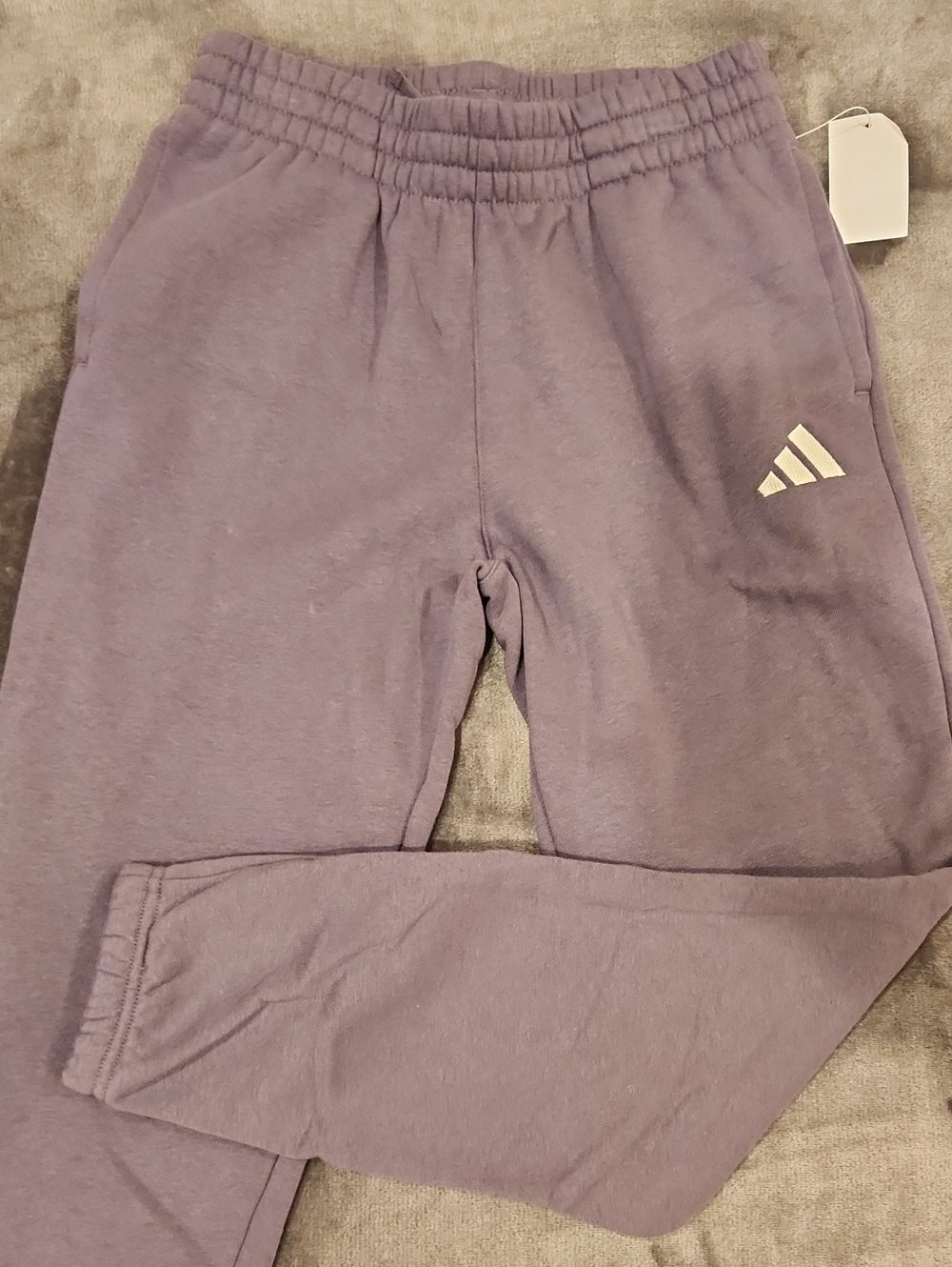 adidas Kids Lavender Jogger Sweatpants